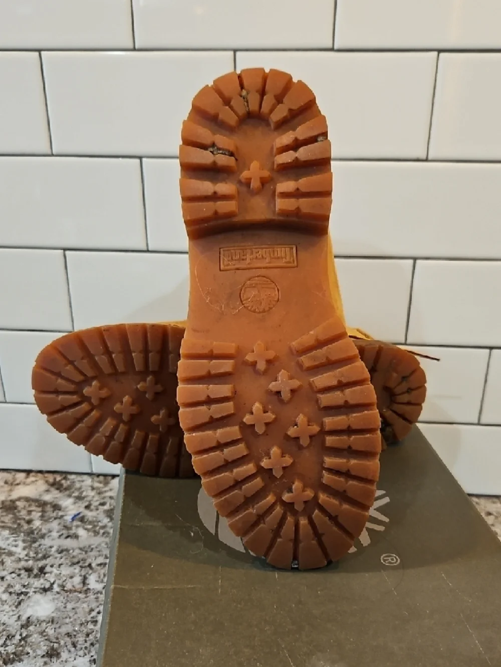 Timberland Brown and White Shoe Box Label - Women's 8.5 - Picture 8 of 8